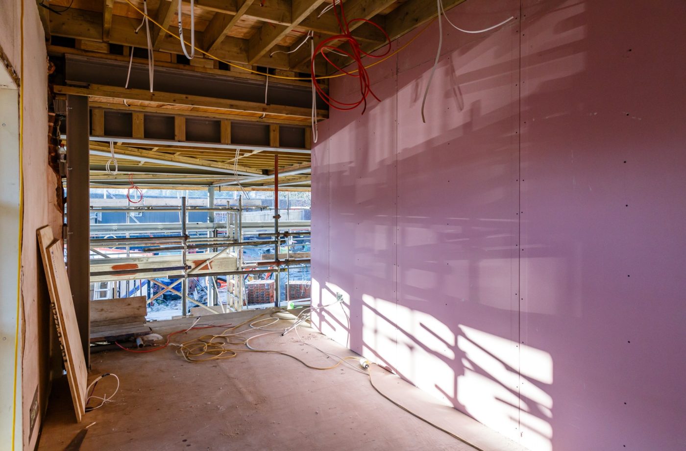 Depot Cinema, Lewes under construction