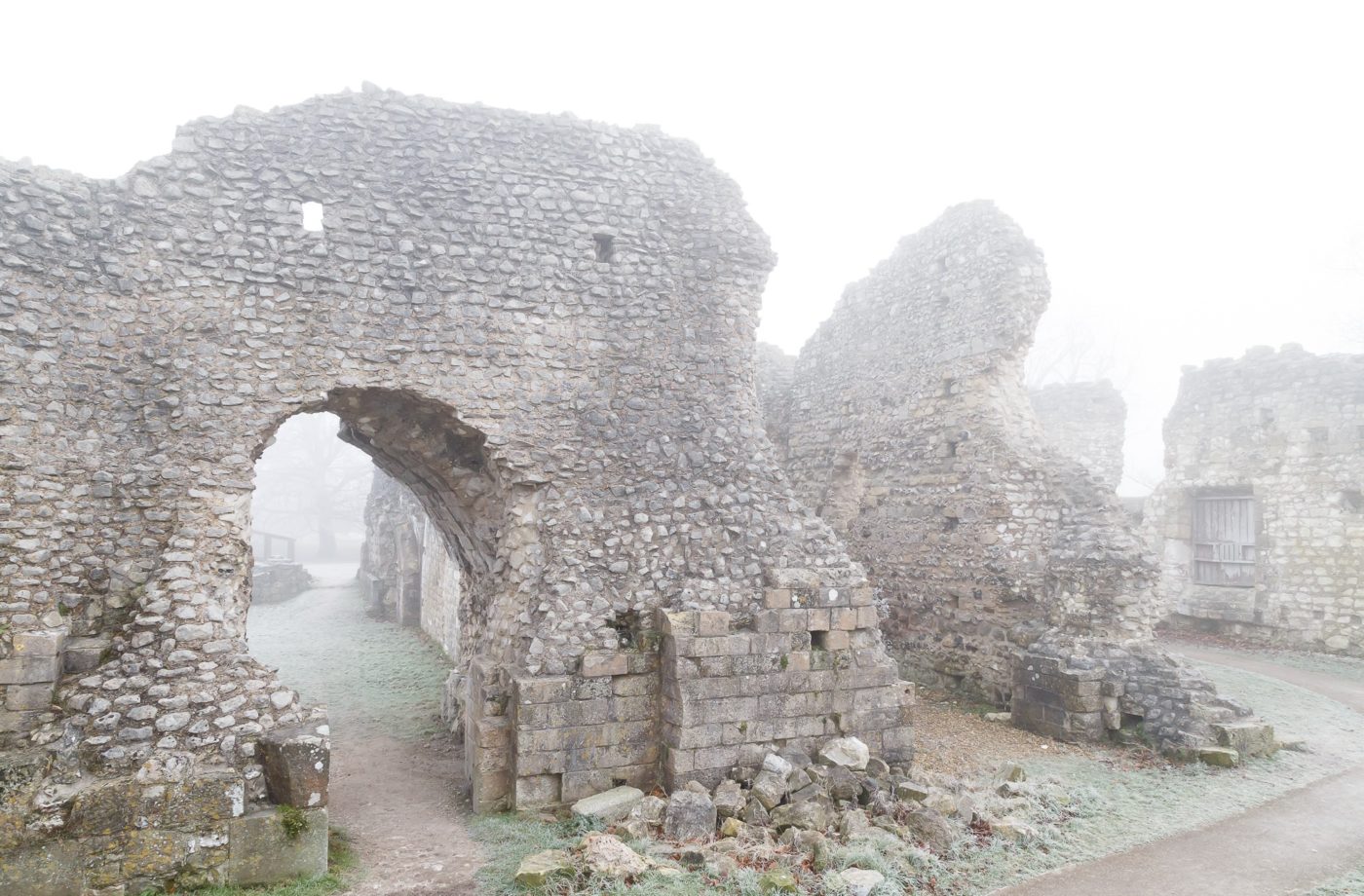 Lewes Priory ruins