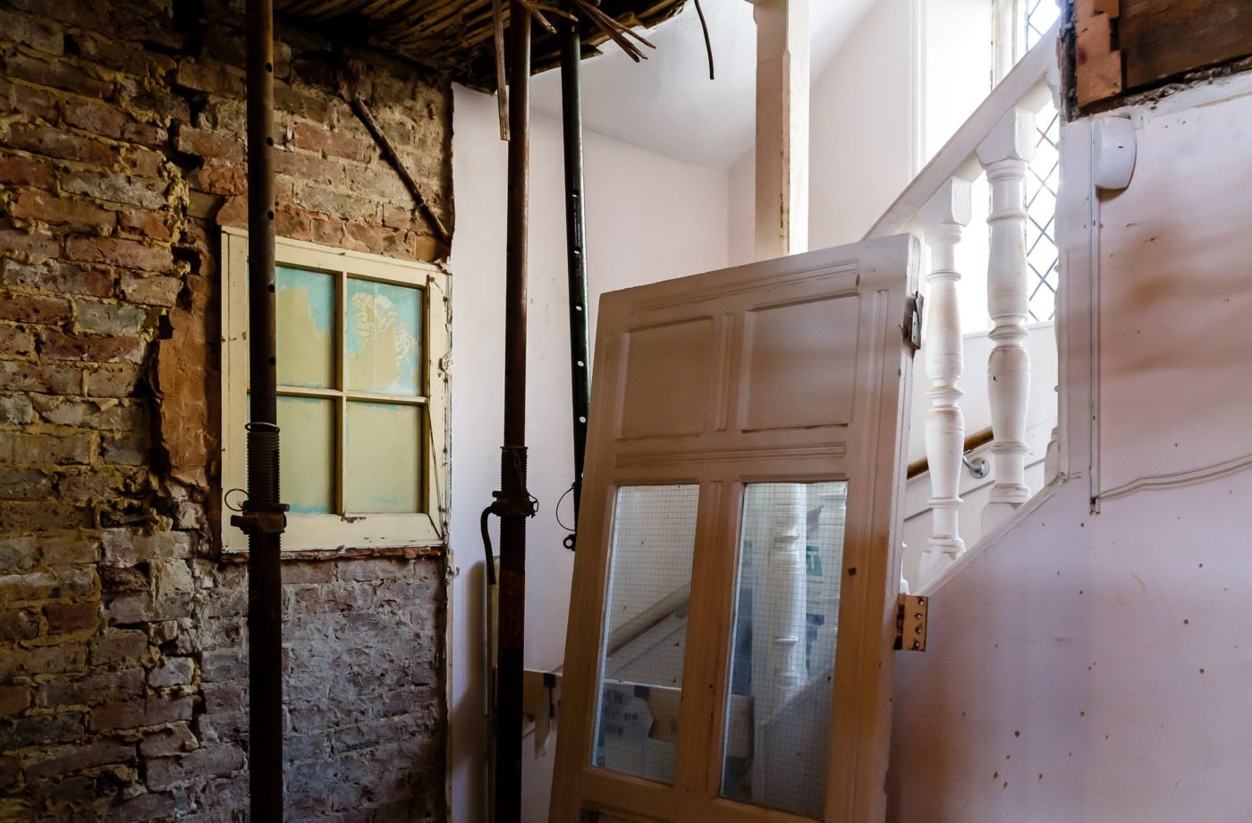 Renovations at Southover Grange, Lewes