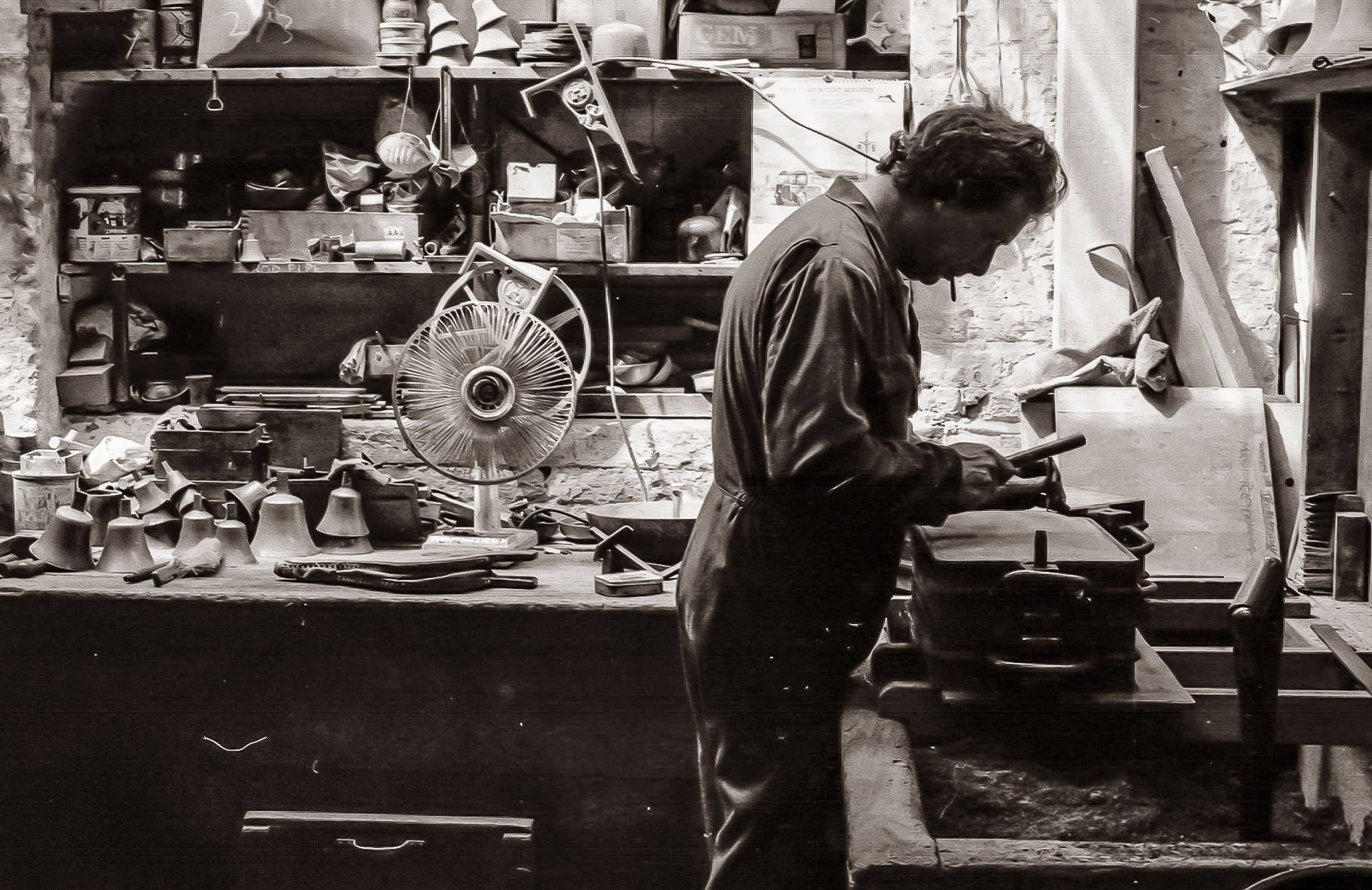 Whitechapel Bell Foundry, London, 1991