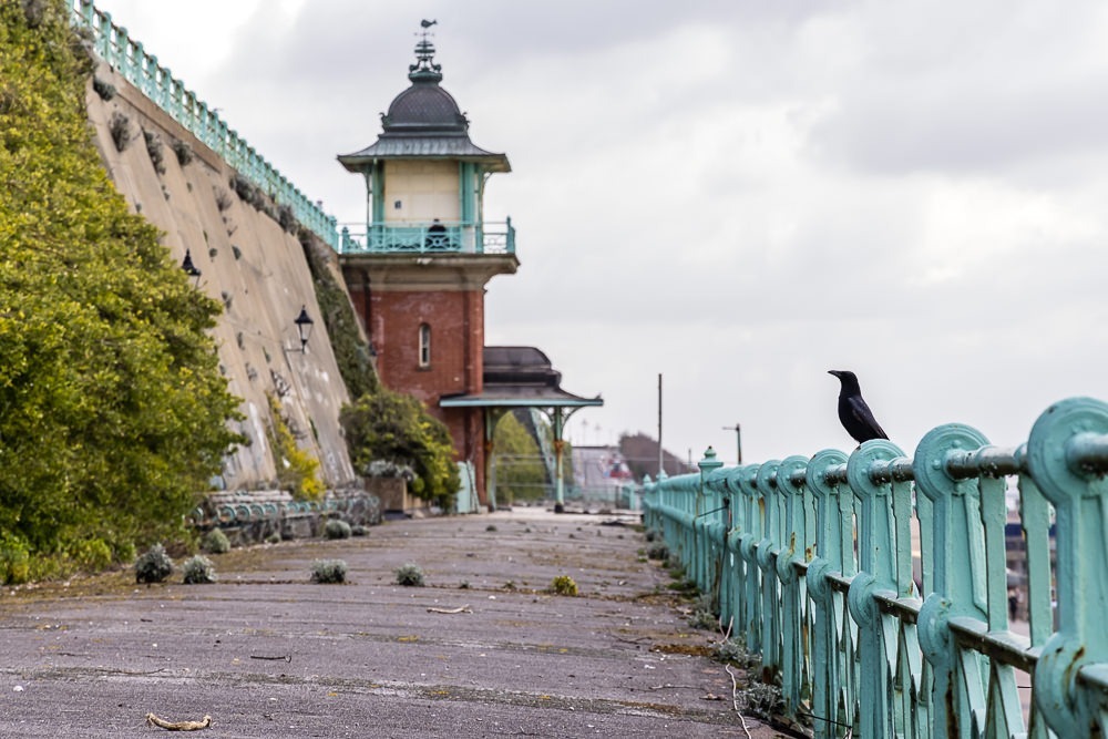 The magnificent Madeira Terrace of Brighton